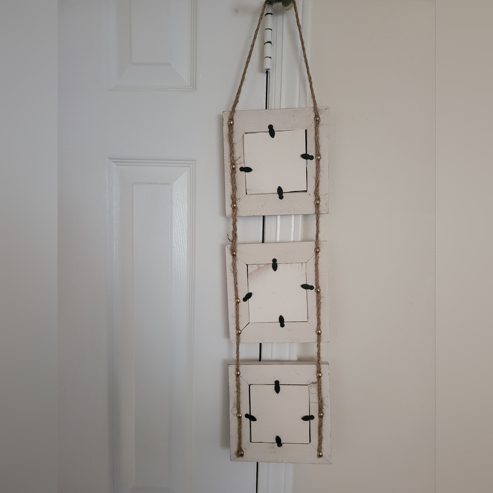 Rustic Wood Multi Picture Frame - Picture 3 of 5